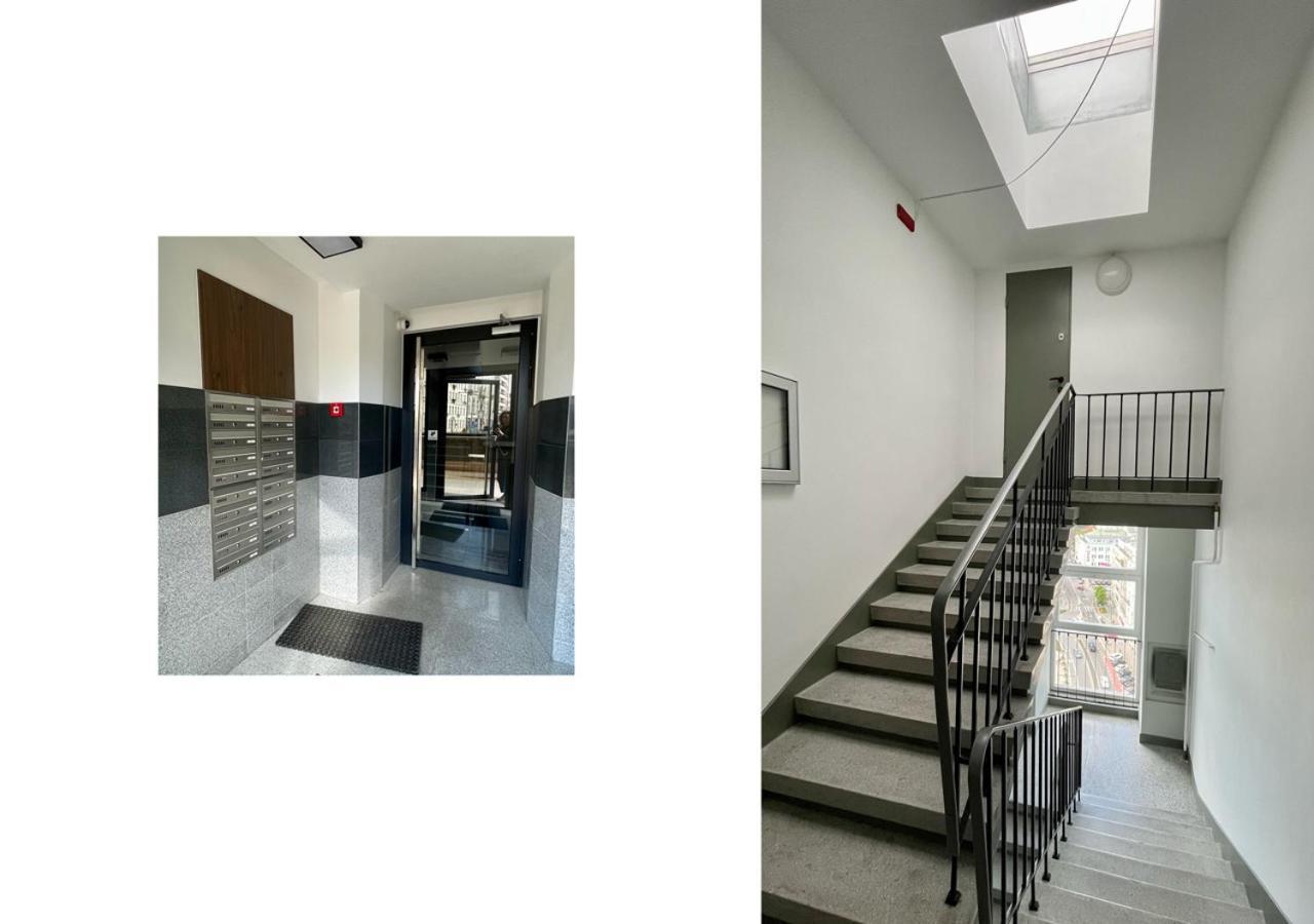 Atelier W Sercu Warszawy Z Panoramicznym Widokiem Apartment Warsaw Ngoại thất bức ảnh