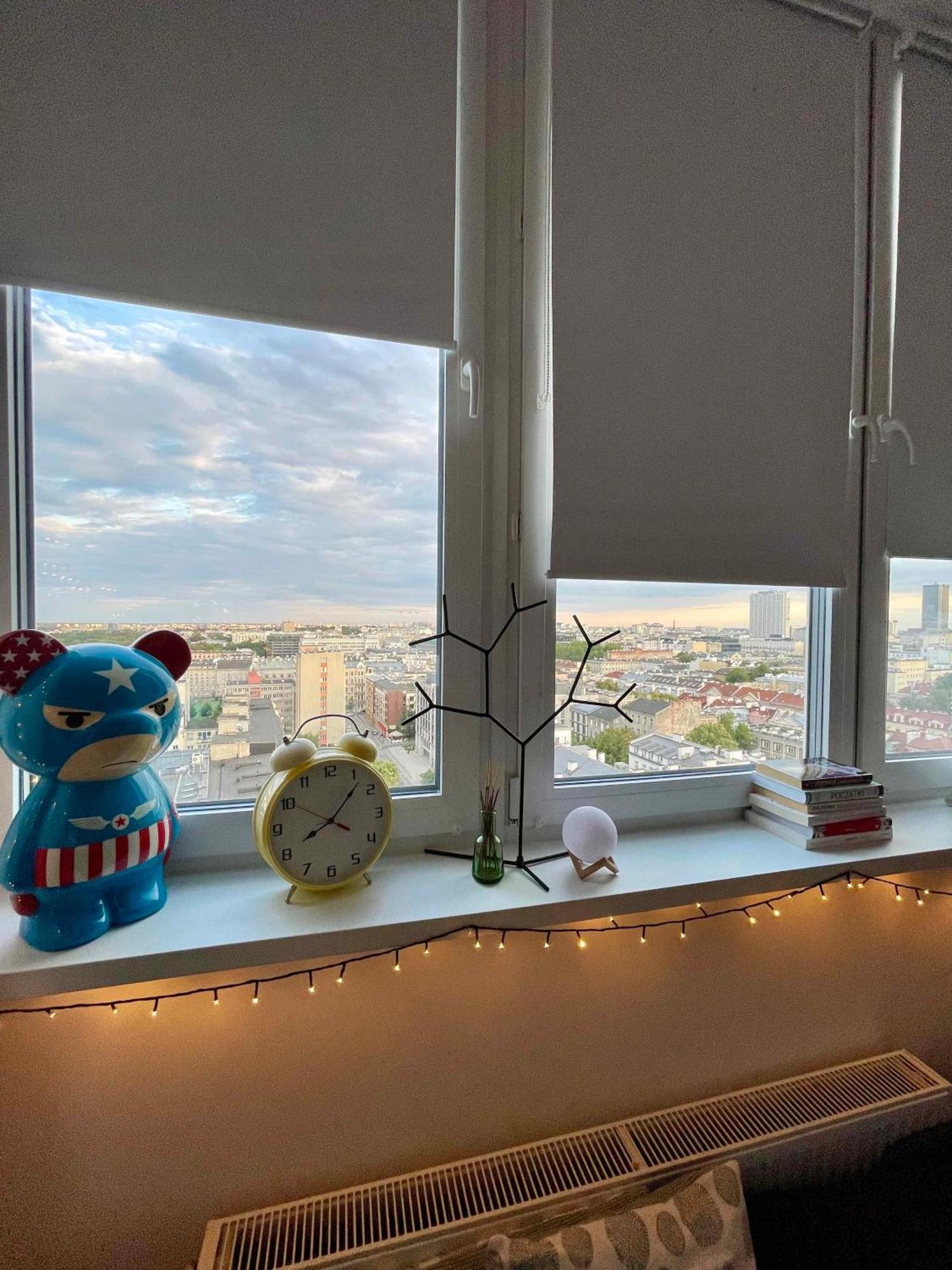 Atelier W Sercu Warszawy Z Panoramicznym Widokiem Apartment Warsaw Ngoại thất bức ảnh